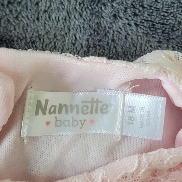 Nanette Baby Pink and White Lace Dress - Picture 2 of 7